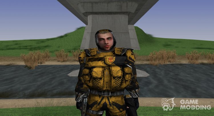 A member of the group Chaos of S. T. A. L. K. E. R V. 7 for GTA San Andreas