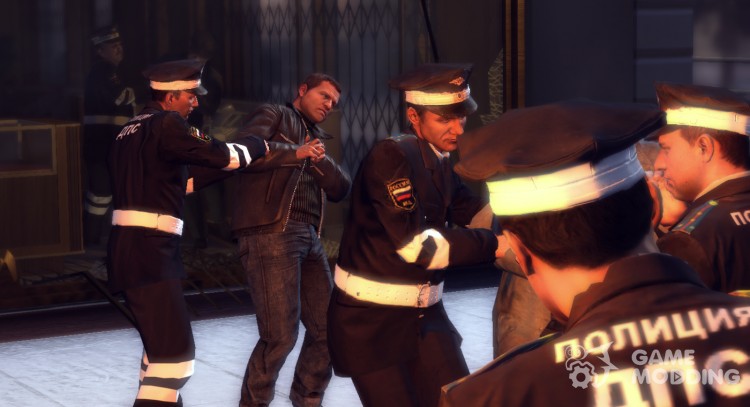Russian policeman v4.0 for Mafia II