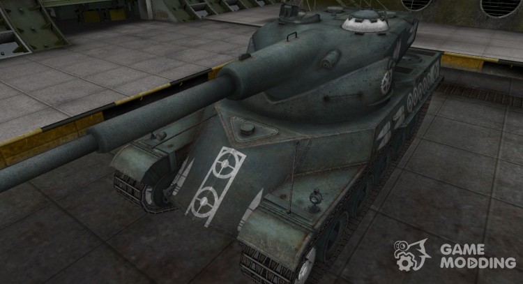 Breaking through the zone contour for AMX 50120 for World Of Tanks