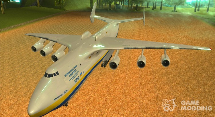 Antonov an-225 Mriya para GTA San Andreas
