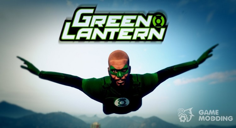 Green Lantern - Franklin 1.1 para GTA 5