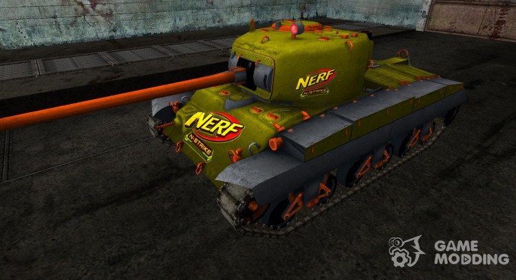 Tela de esmeril para T20 NERF N Strike Nº 27 para World Of Tanks