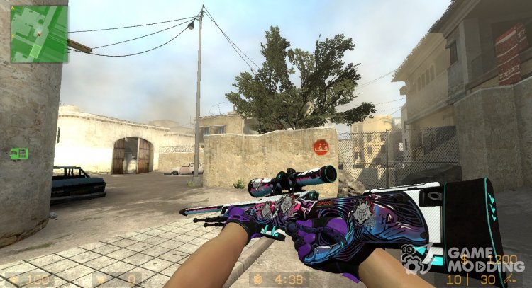 AWP Neo-Noir (RMR Stickers) for Counter-Strike Source