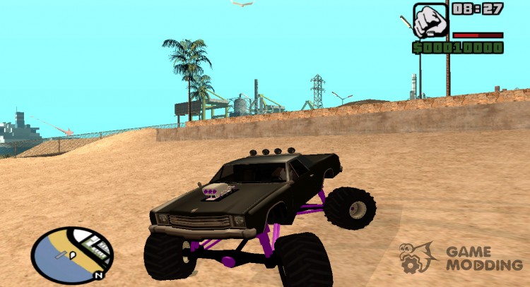 Picador Monster Truck для GTA San Andreas