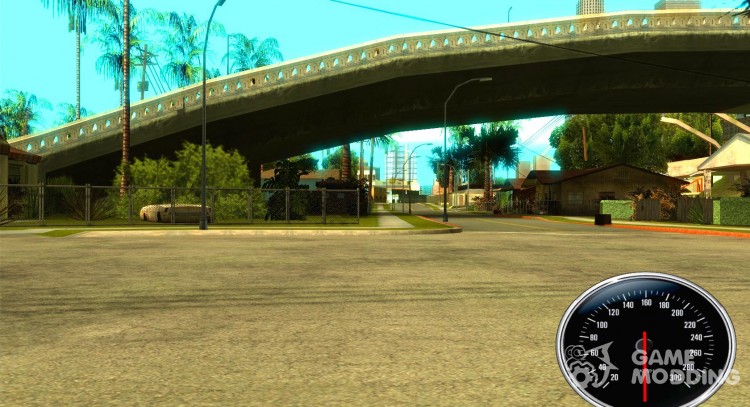 Speedometer v2 for GTA San Andreas