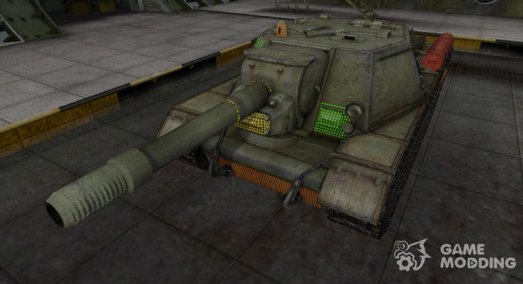 Зона пробития СУ-152 для World Of Tanks