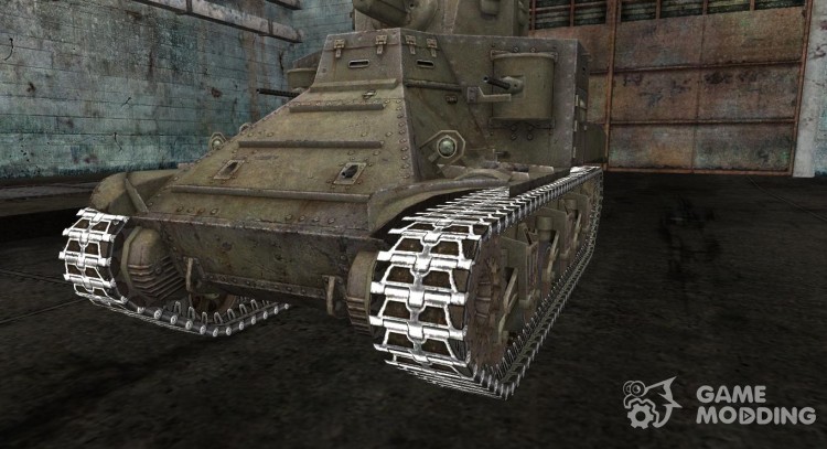 Замена гусениц для M2 med для World Of Tanks