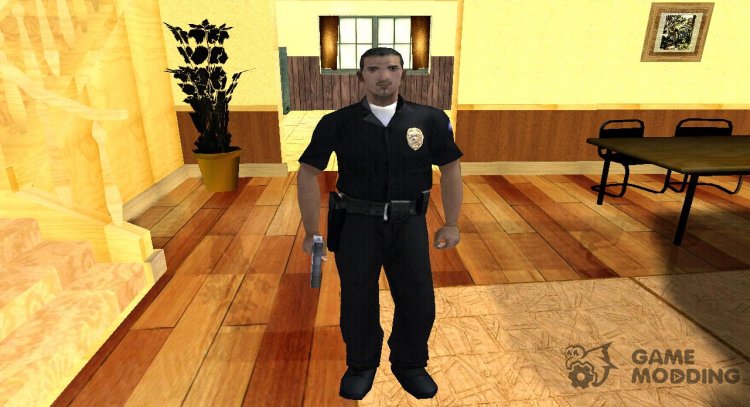 Hernandez cutscene skin from Mobile Version for GTA San Andreas