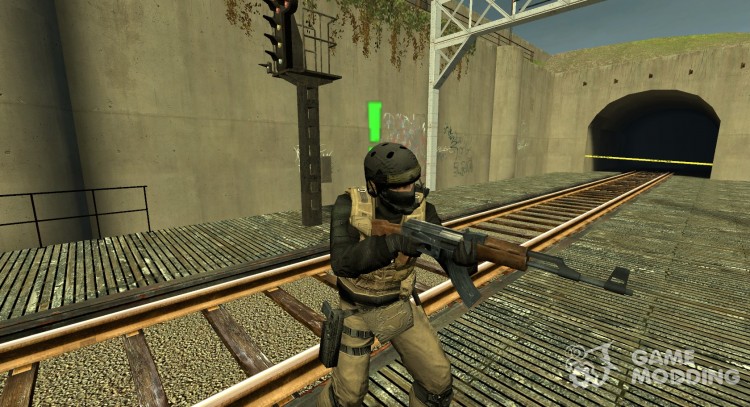 MGS 4 PMC солдат для Counter-Strike Source