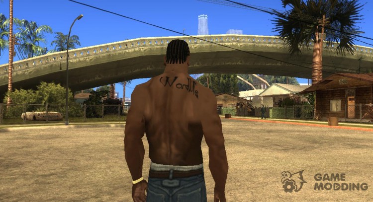 John Cena Worldlife Tattoo для GTA San Andreas