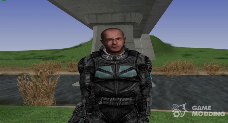 Miembro de la agrupación Аномалы con un aspecto único de S. T. A. L. K. E. R v.2 para GTA San Andreas