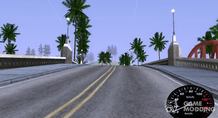 Спидометр by andreybaranov для GTA San Andreas