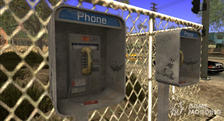 HQ Phone Booth (Normal Map) для GTA San Andreas