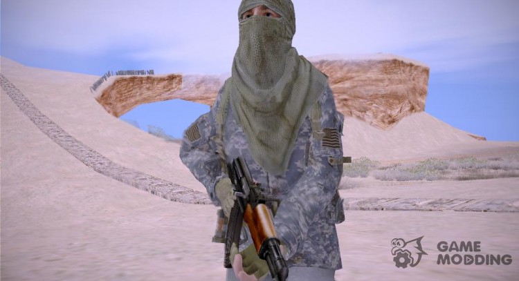MW2 Arabian Sniper Сity для GTA San Andreas