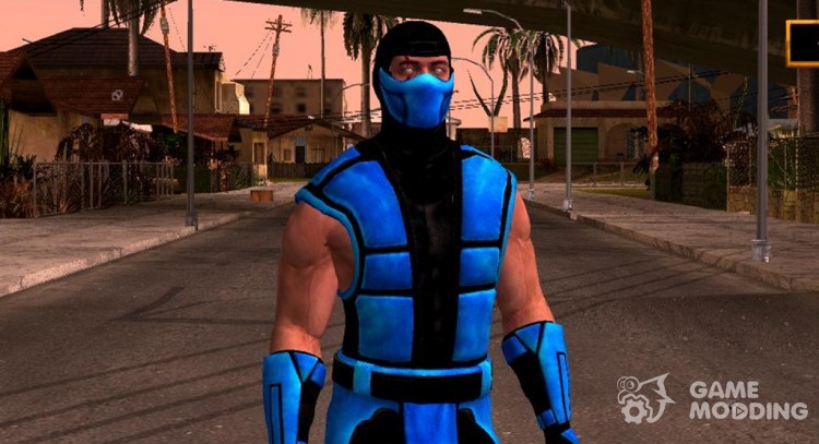 X Mortal Kombat Klassic Sub-zero UMK3 for GTA San Andreas