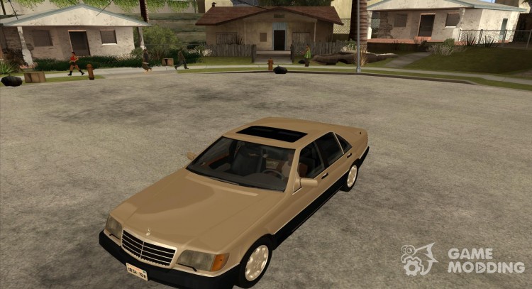 400 SE Mercedes Benz W140 (Wheels style 2) for GTA San Andreas