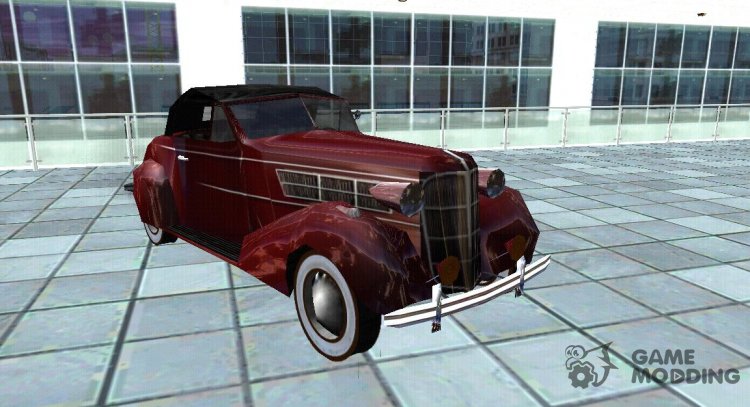 Wright Coupe Red from Mafia para GTA San Andreas