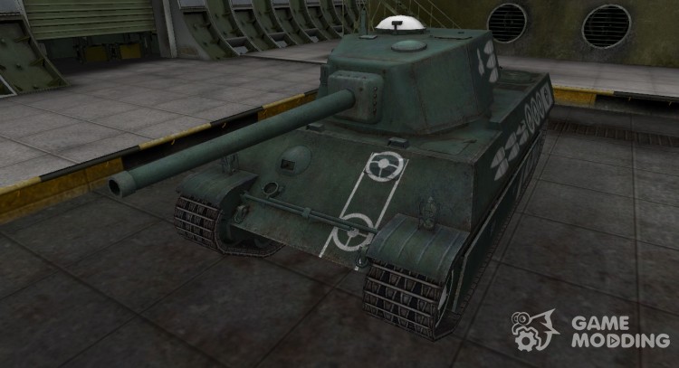 Зоны пробития контурные для AMX M4 mle. 45 для World Of Tanks