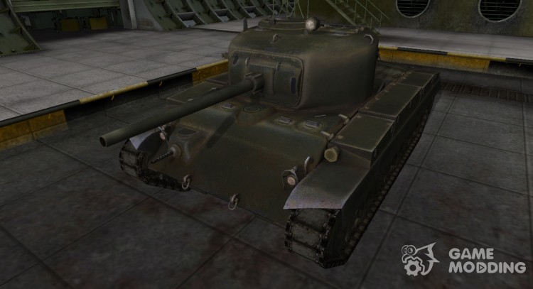 Emery cloth for American tank T21 for World Of Tanks