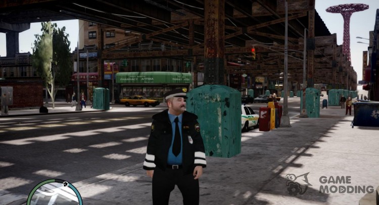 A Russian policeman for GTA 4
