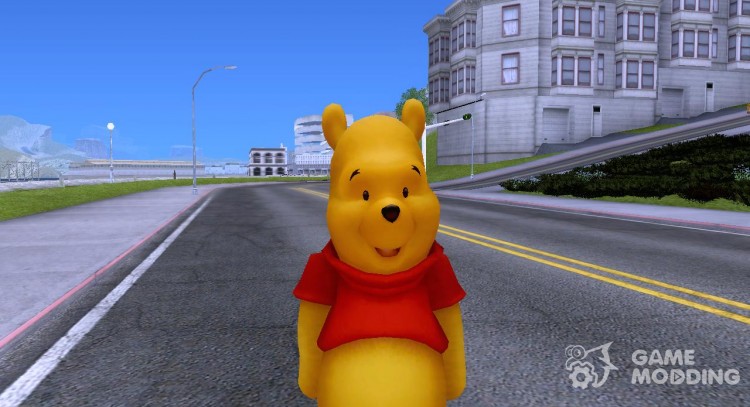 Winnie the pooh para GTA San Andreas