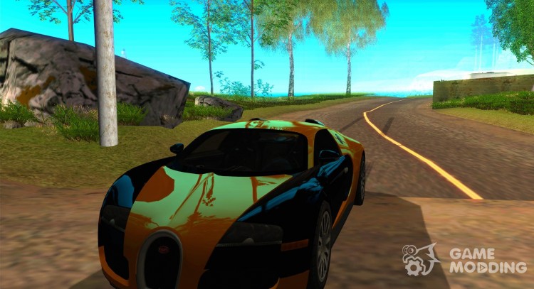 Bugatti Veyron v1.0 для GTA San Andreas