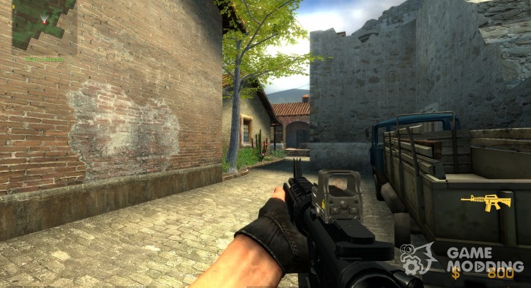 M4 Holosight+jens Anims V3 for Counter-Strike Source