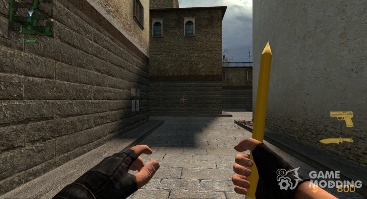 Lápiz cuchillo para Counter-Strike Source