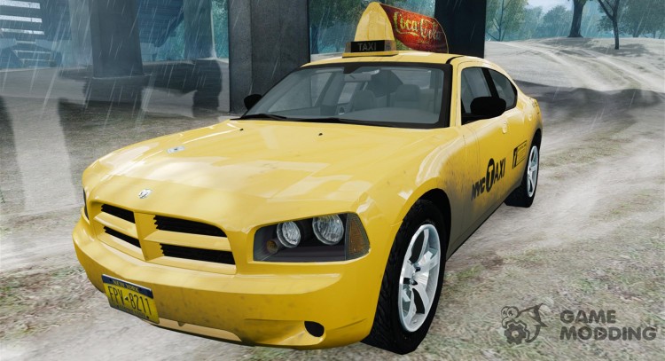 Dodge Charger NYC Taxi V. 1.8 para GTA 4