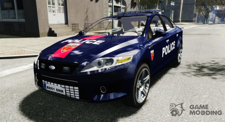 Ford Mondeo Police Nationale para GTA 4