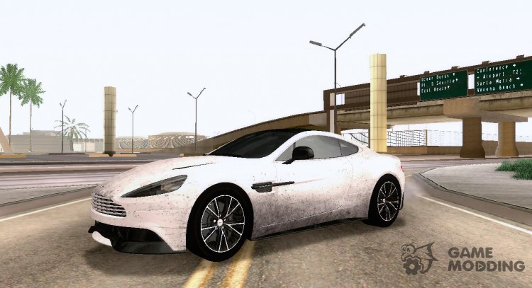 Aston Martin Vanquish 2012 для GTA San Andreas
