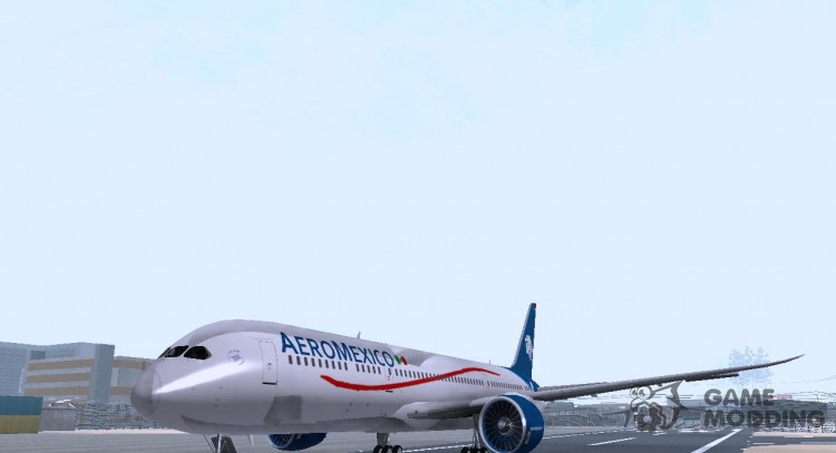 El Boeing 787-8 Dreamliner De Aeroméxico para GTA San Andreas