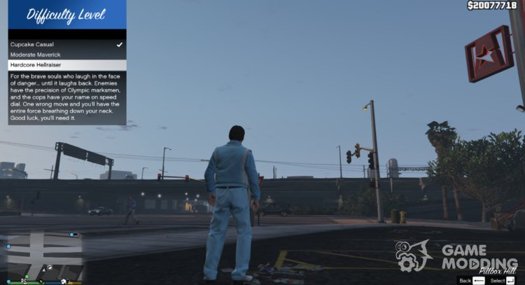 Difficulty Level 1.0 for GTA 5