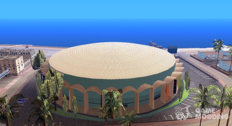 Новые текстуры стадиона Los Santos Forum для GTA San Andreas