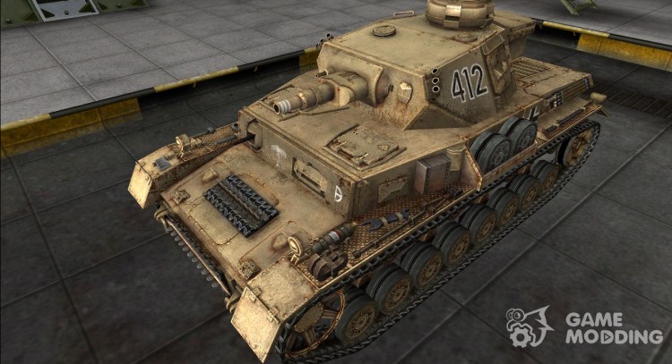 La piel del Pz IV Ausf GH para World Of Tanks