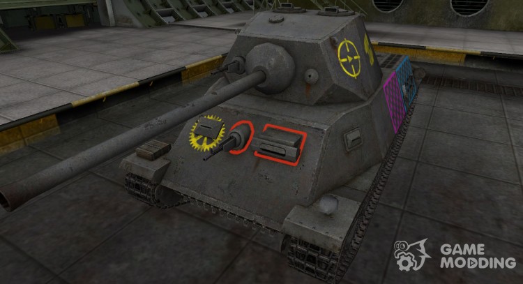 Quality of breaking through for T-25 for World Of Tanks