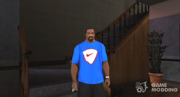 Nike shirt para GTA San Andreas