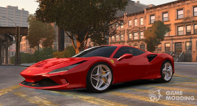 2019 Tributo Ferrari F8 for GTA 4