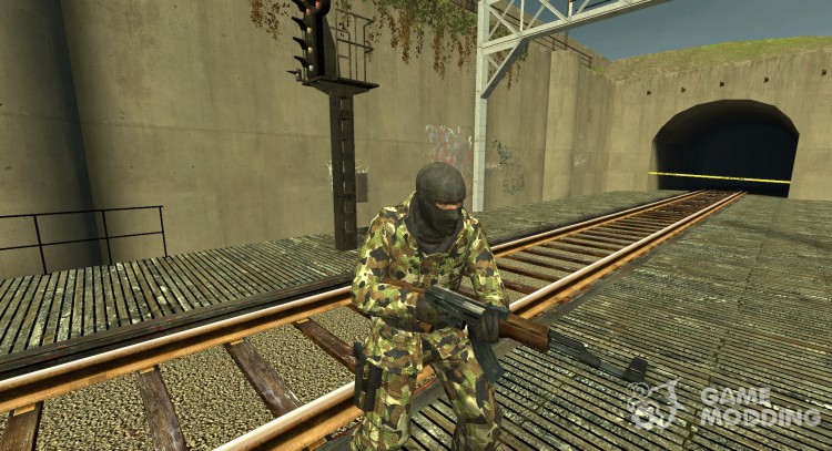 Woodland Camo Arctic for Counter-Strike Source