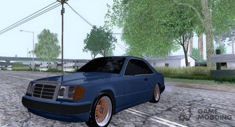 Mercedes-Benz W124 Low Gangster for GTA San Andreas