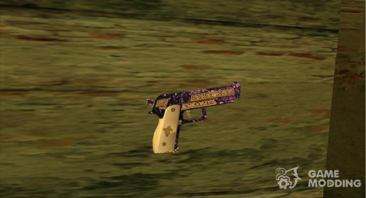 The gun the Joker from Suicide Squad 4K for GTA San Andreas
