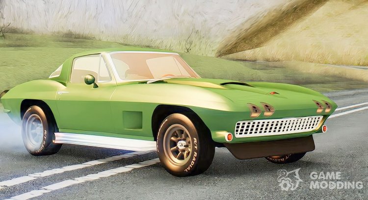 Шевроле Корвет 1967 года выпуска для GTA San Andreas