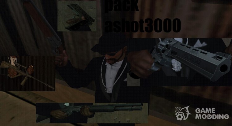 Пак оружия от Ашота! для GTA San Andreas