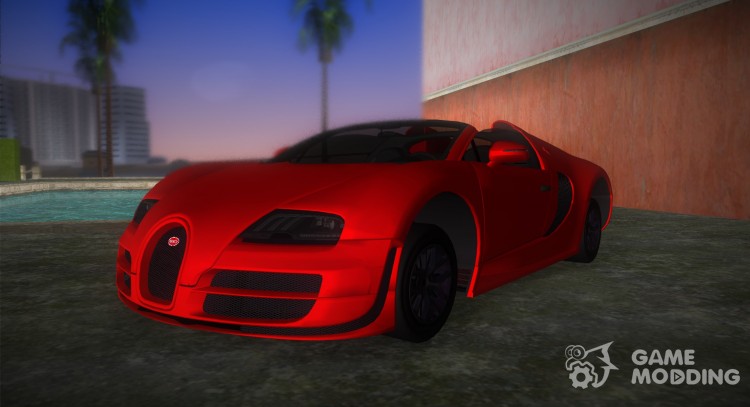 Bugatti Veyron Grand Sport Vitesse для GTA Vice City