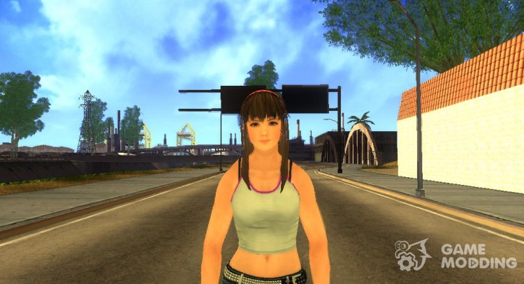 Dead Or Alive 5 Hitomi 1st Cos for GTA San Andreas