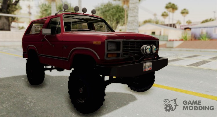 Ford Bronco 1985 Lifted для GTA San Andreas