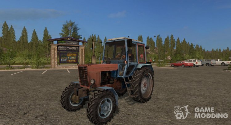 Mod MTZ-100 version 1.0 for Farming Simulator 2017
