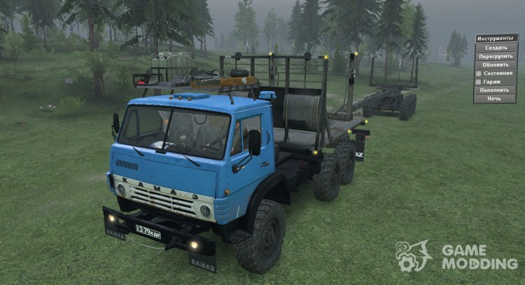 KAMAZ 4310 ARMY for Spintires 2014