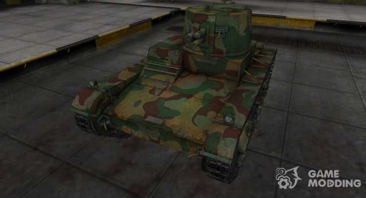 Китайскин tanque Vickers Mk. E Type B para World Of Tanks