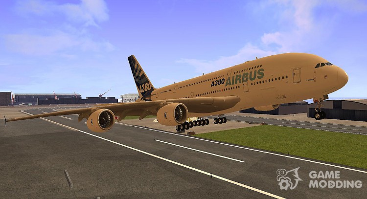 Airbus A380-800 для GTA San Andreas